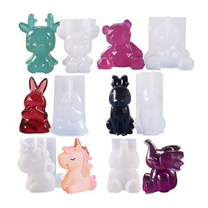 Animal resin molds