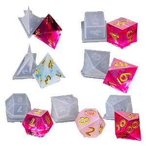 Resin dice mold